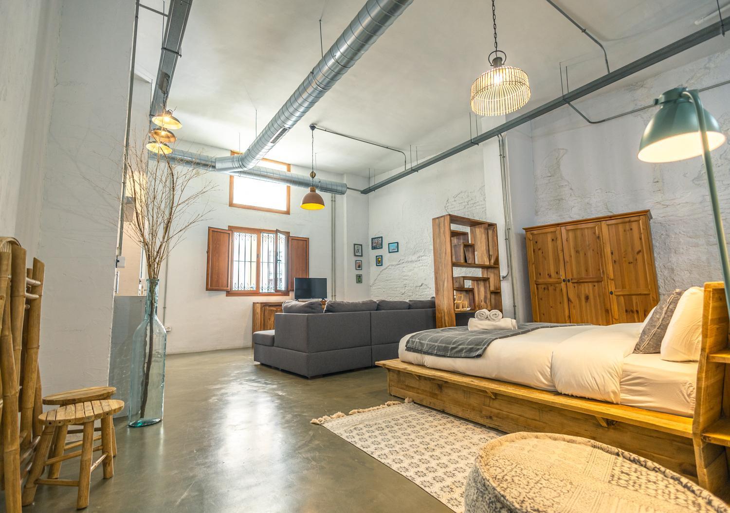 Loft-Style Ground Floor Flat Apartment Seville Ngoại thất bức ảnh